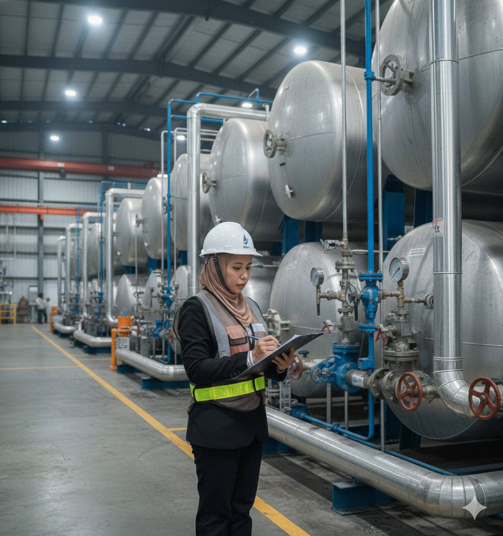 Pasokan gas CNG industri Jawa Bali