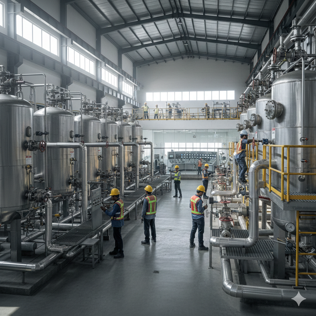 Fasilitas pemrosesan CNG TAP Energi